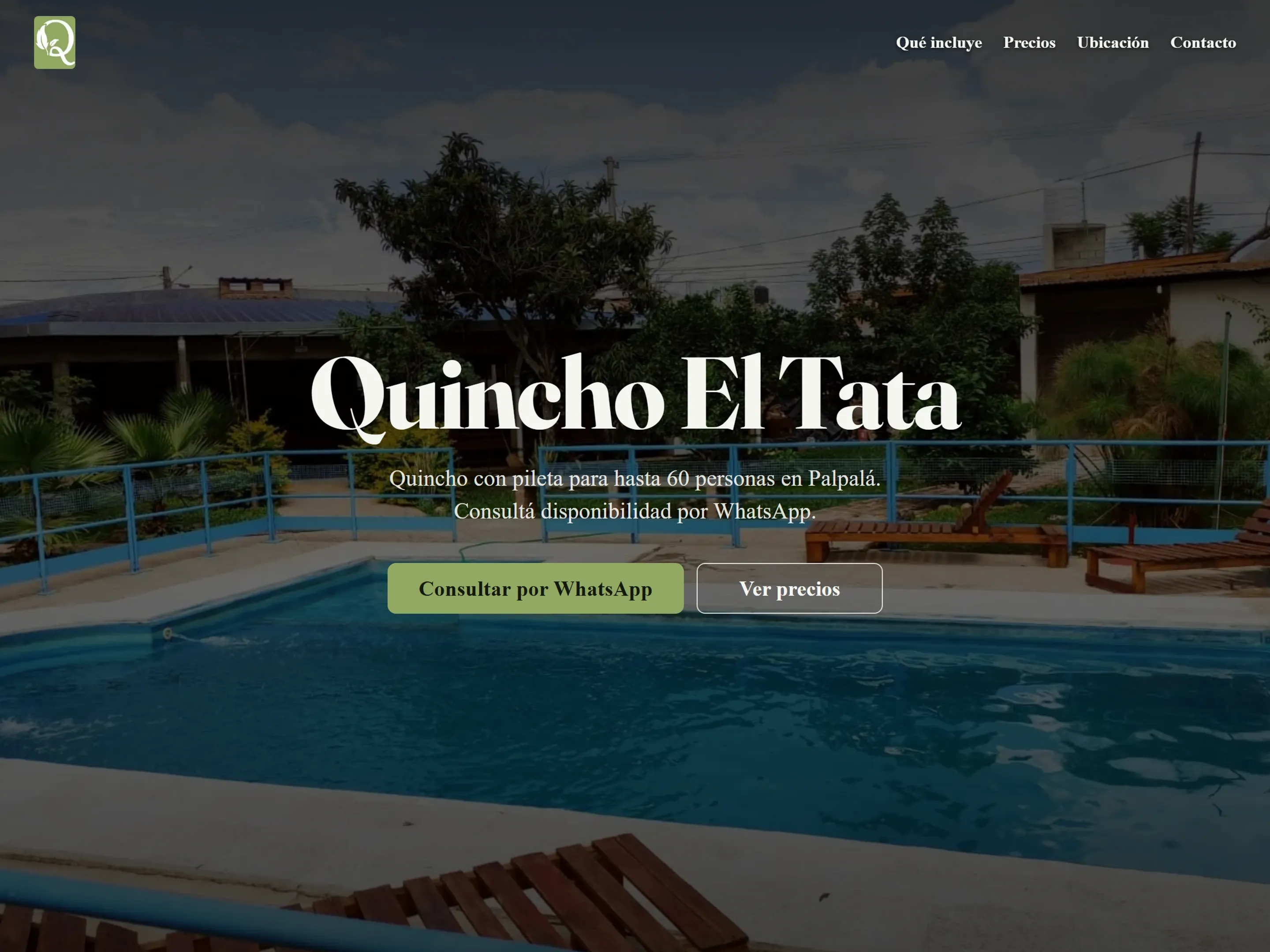 Vista previa del proyecto Quincho El Tata